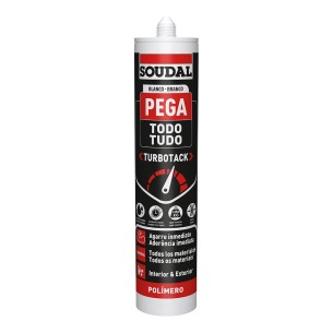 Pega todo turbotack blanco 290ml soudal 160280