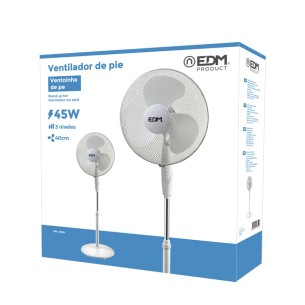 VENTILADOR DE PIE EDM  CON BASE CIRCULAR 2