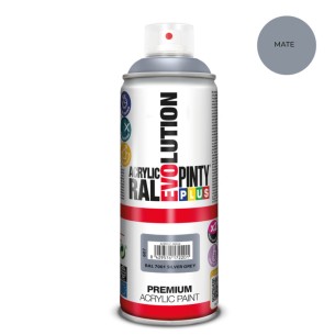 Pintura en spray pintyplus evolution 520cc ral 7001 matt silver grey