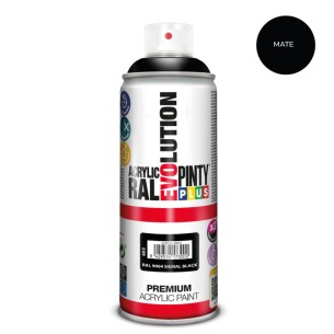 Pintura en spray pintyplus evolution 520cc ral 9004 matt signal black