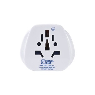 Adaptador entrada multiple mundial a salida clavija estados unidos, tb-912, travel blue