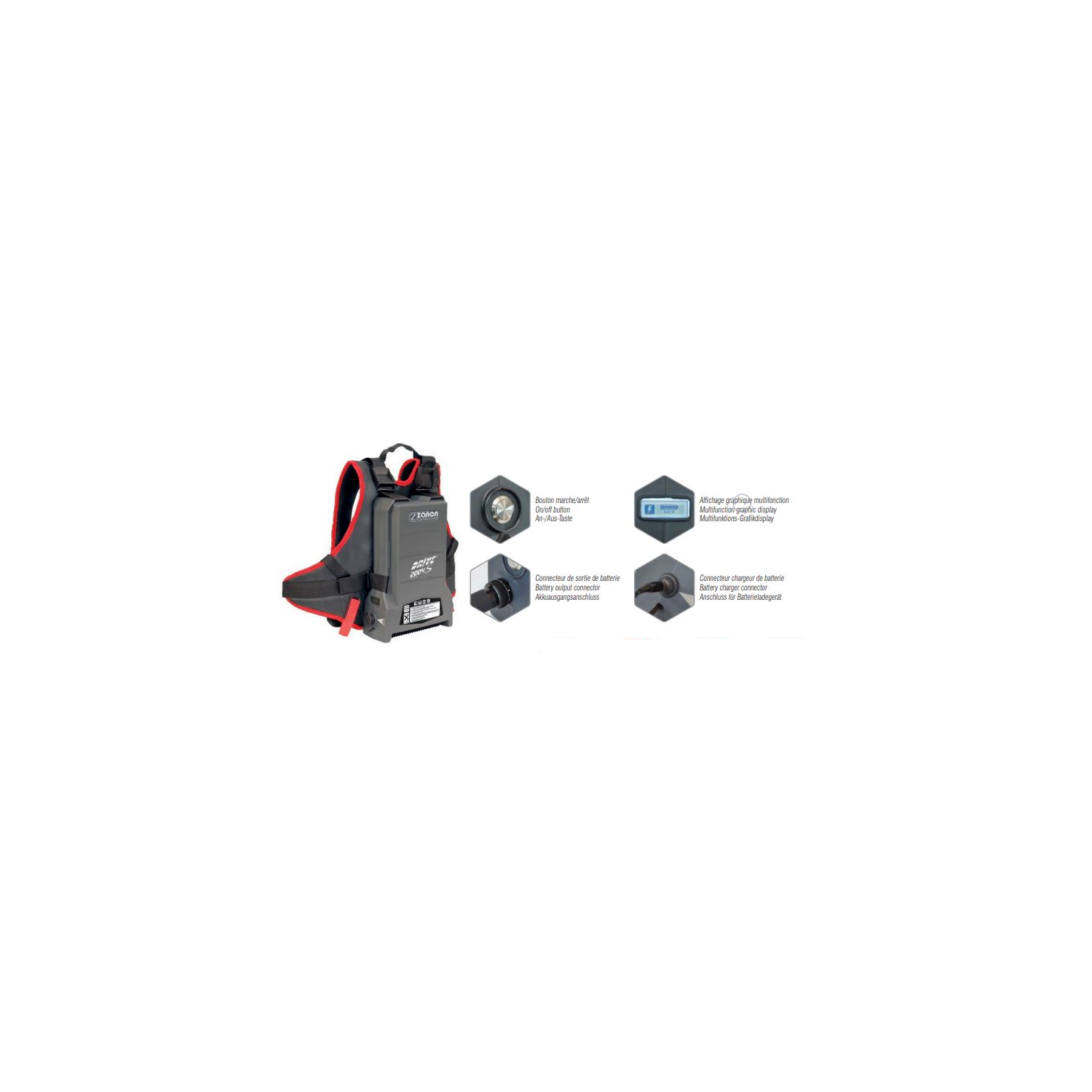 BATERIA ZANON DRIVE 1450S BATERIA ZANON DRIVE 1450S