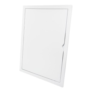 Tapa de registro rectangular empotrable abs 30x40cm blanca