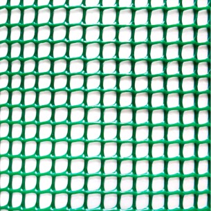 Rollo de malla ligera cadrinet color verde 1x5m cuadro: 4,5x4,5mm faura