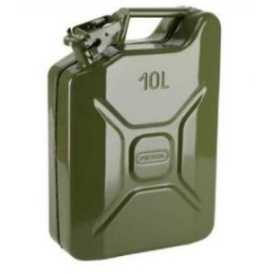 BIDON COMBUSTIBLE METALICO 10 L
