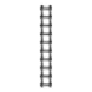 Parche adhesivo fibra de vidrio antracita 5x100cm para mosquitera