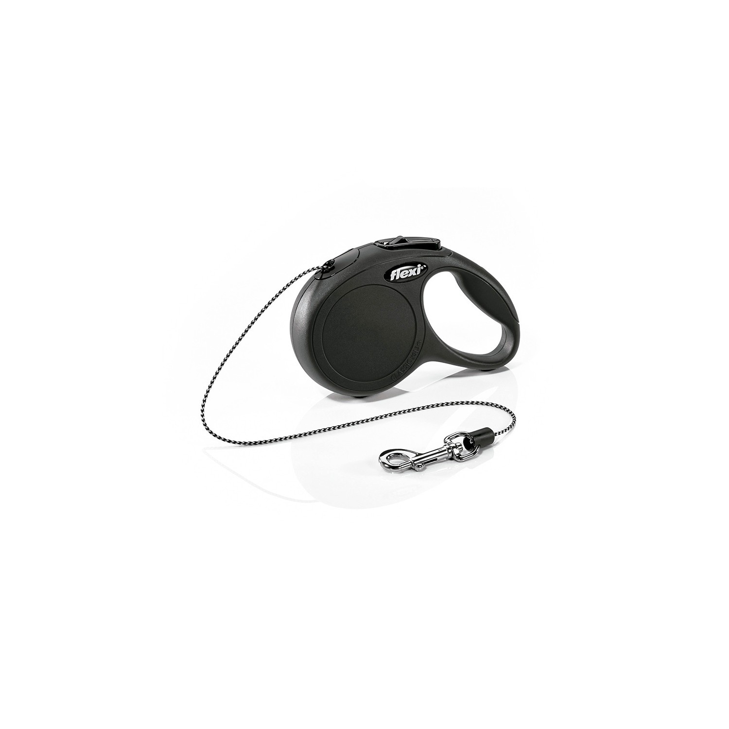 Correa extensible flexi classic 5m de cinta talla s hasta 12kg color negro nayeco Correa extensible flexi classic 5m de cinta talla s hasta 12kg color negro nayeco