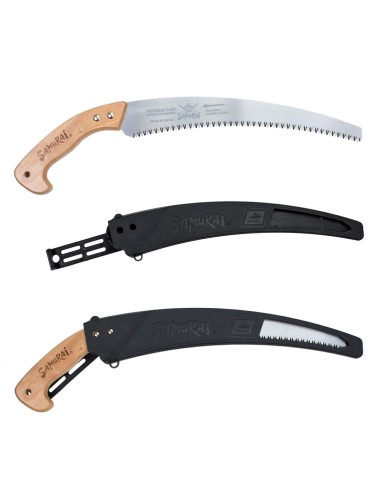 SERRUCHO SAMURAI MANGO MADERA