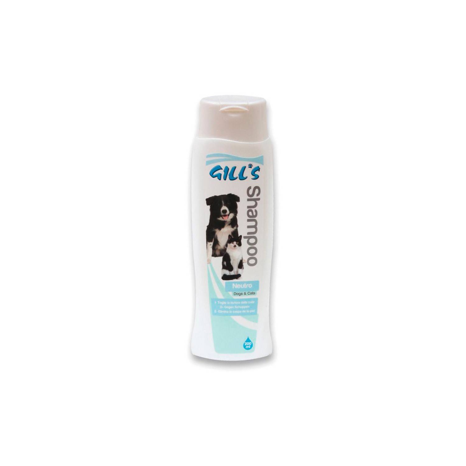 Champu para mascotas gill's neutro 200ml Champu para mascotas gill's neutro 200ml