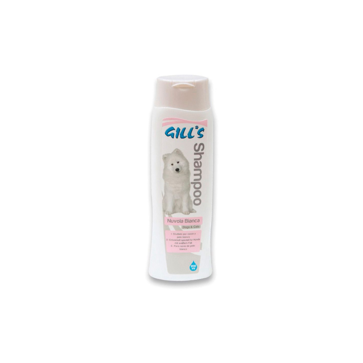 Champu para mascotas gill's pelo blanco 200ml Champu para mascotas gill's pelo blanco 200ml