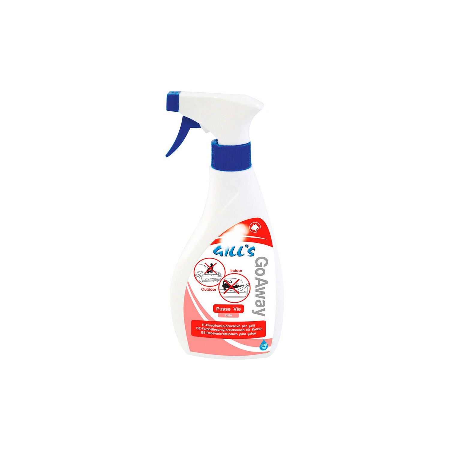 Spray disuasorio/repelente para gatos 300ml gill's Spray disuasorio/repelente para gatos 300ml gill's
