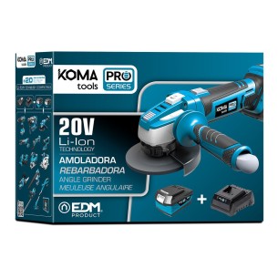 AMOLADORA BATERIA KOMA TOOLS 20V