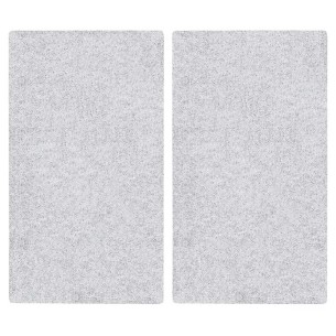 Placas cobertoras de vidrio transparente 2 unid. 2712800100 wenko