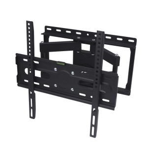 Soporte universal tv de 26-55 pulgadas 60kg con dos brazos y oscilante. con nivel incluido