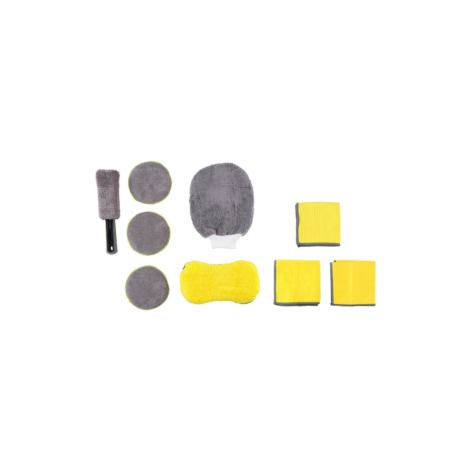 KIT DE LIMPIEZA COCHE 9 PZS DUNLOP