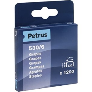 GRAPA CLAVADORA PETRUS 530/10 1200 uds