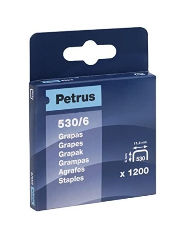 GRAPA CLAVADORA PETRUS 530/10 1200 uds
