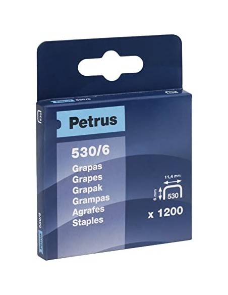 GRAPA CLAVADORA PETRUS 530/10 1200 uds