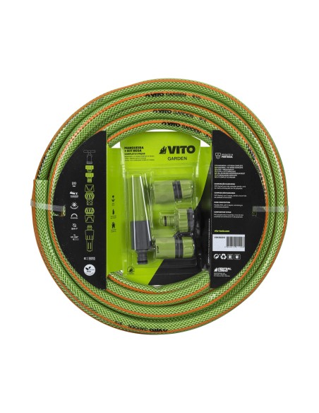 MANGUERA RIEGO VITO 3/4 19mn KIT 15MT