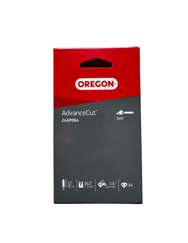 CADENA MOTOSIERRA OREGON 1/4 043" 1,1mm 64E