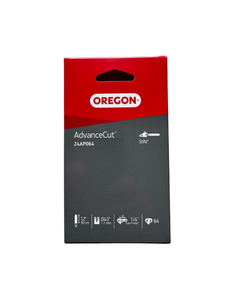 CADENA MOTOSIERRA OREGON 1/4 043" 1,1mm 64E