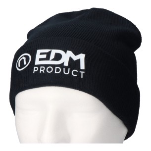 *merchandising* gorro de punto de invierno azul marino edm