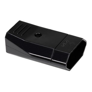 Base móvil 2p 10 a 250 v~ negra