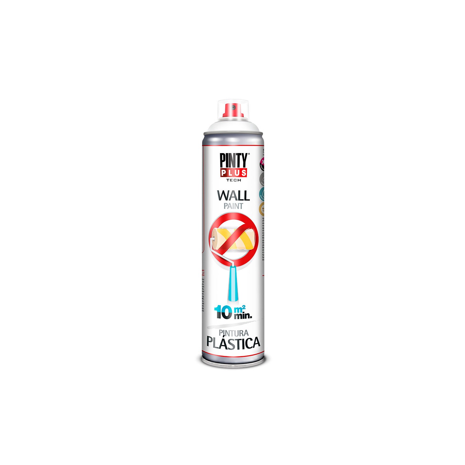 Pintura plástica ral 9016 blanca 600 ml Pintura plástica ral 9016 blanca 600 ml