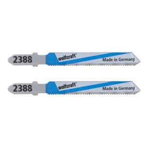 Hoja de sierra de calar bimetal 75 mm vástago t 2 uds