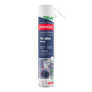 Espuma poliuretano multiuso pu-46 manual 750 ml