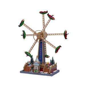 Escena navideña con led 36,5 x 19,00 x 47,60 cm