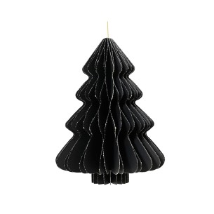 Árbol de papel negro ø30 x 40 cm