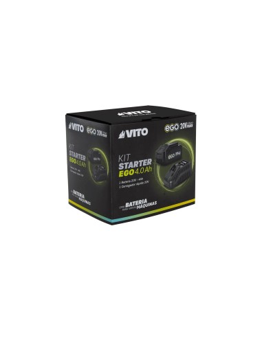 BATERIA EGO PACK VITO 4AH + CARGADOR RAPIDO