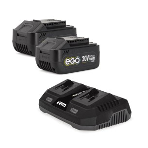 BATERIA EGO PACK VITO X2 5AH +  CARGADOR RAPIDO