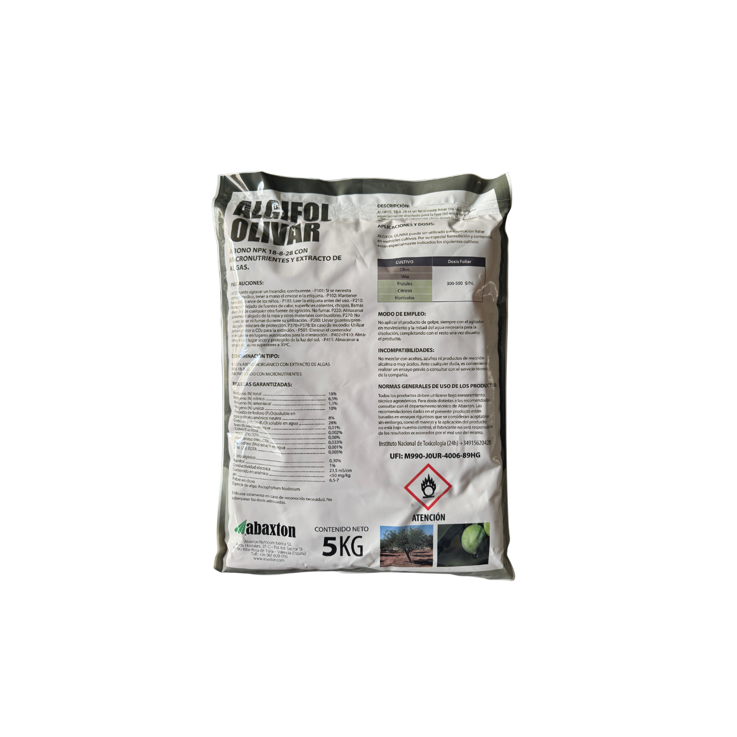 ABONO FOLIAR PARA OLIVAR ABONO FOLIAR PARA OLIVAR