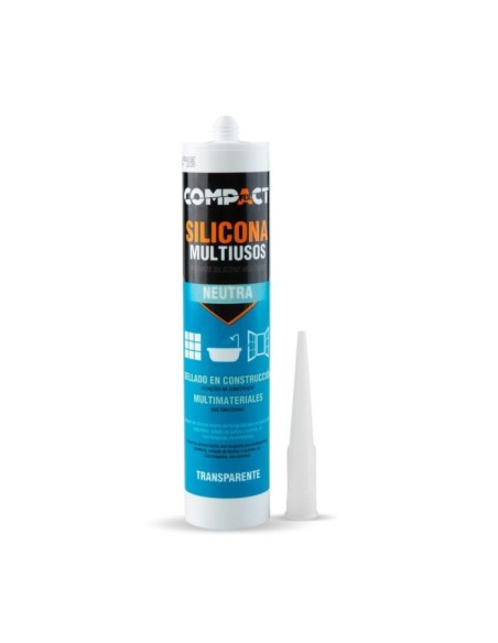 SILICONA UNIVERSAL COMPACT TRANSPARENTE 300ML