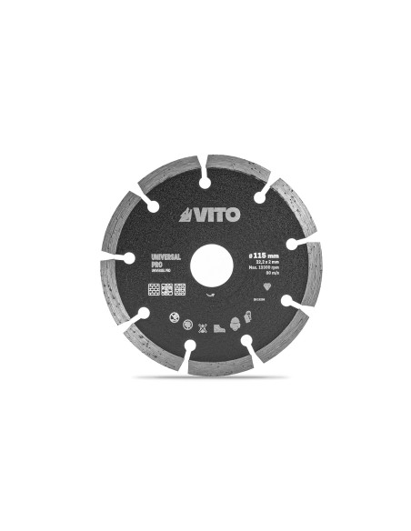 DISCO DIAMANTE VITO UNIVERSAL SEGMENTADO 230MM