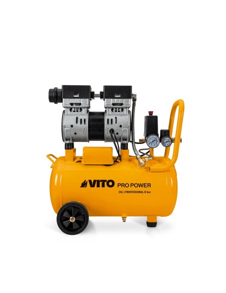 COMPRESOR VITO SILENCIOSO 24LT 8BAR