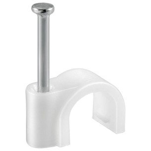 GRAPA CABLE BLANCA 6 mm