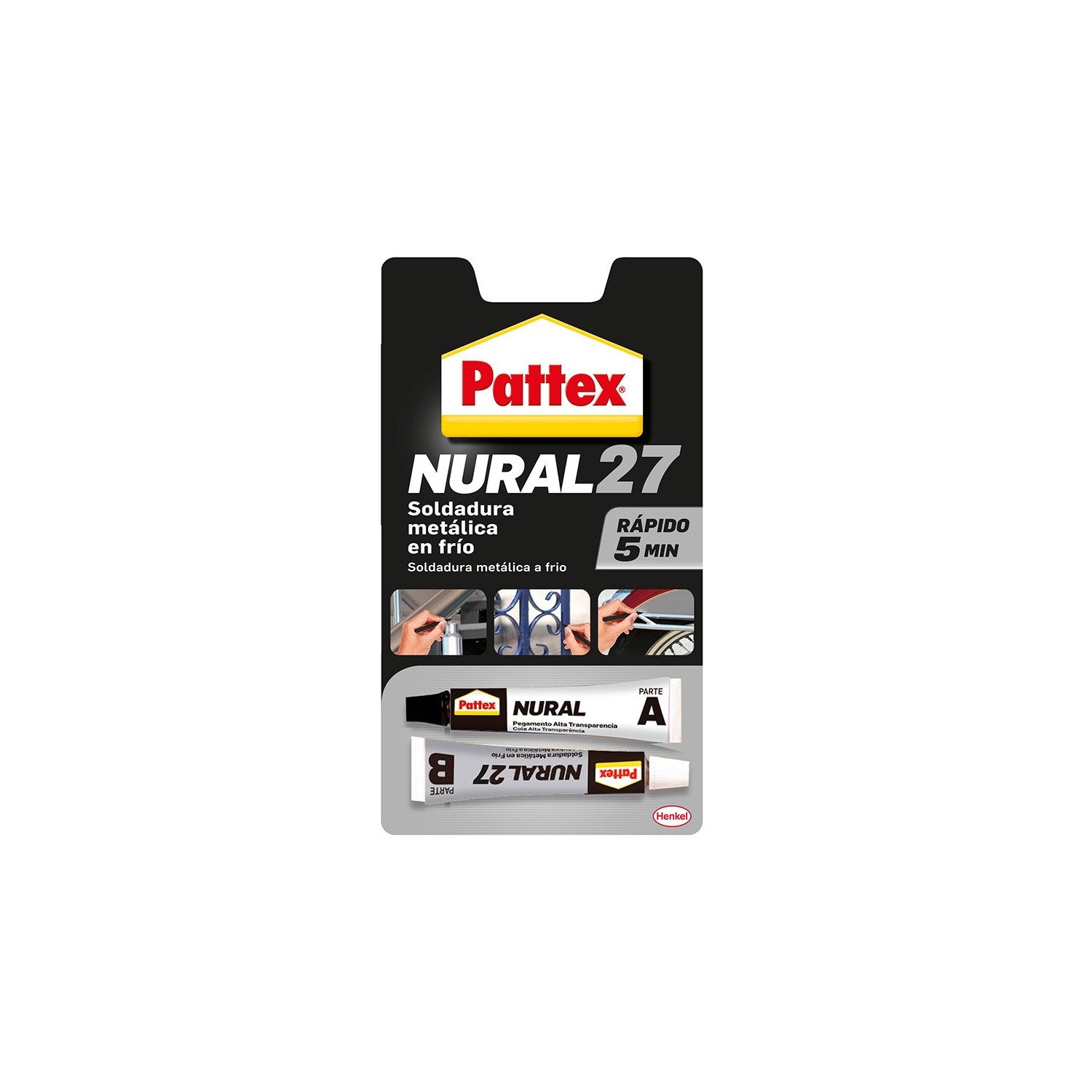 NURAL 27 SOLDADURA METALICA EN FRIO PATTEX NURAL 27 SOLDADURA METALICA EN FRIO PATTEX