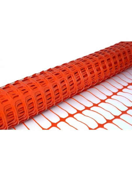 MALLA SEÑALIZACION NARANJA 1X50 M