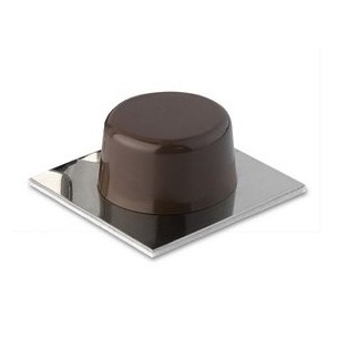 TOPE PUERTA AZMARK ALUMINIO MARRON