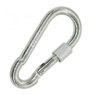 MOSQUETON BOMBERO 10CM C/TUERCA