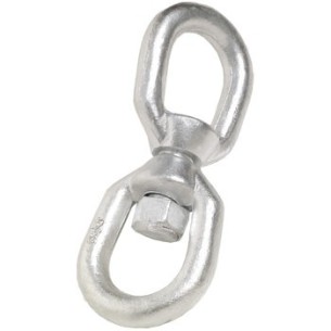 ANILLA GIRATORIA DOBLE GRANDE 12MM