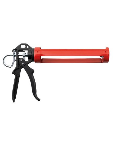 PISTOLA SILICONA TOMISA ROJA