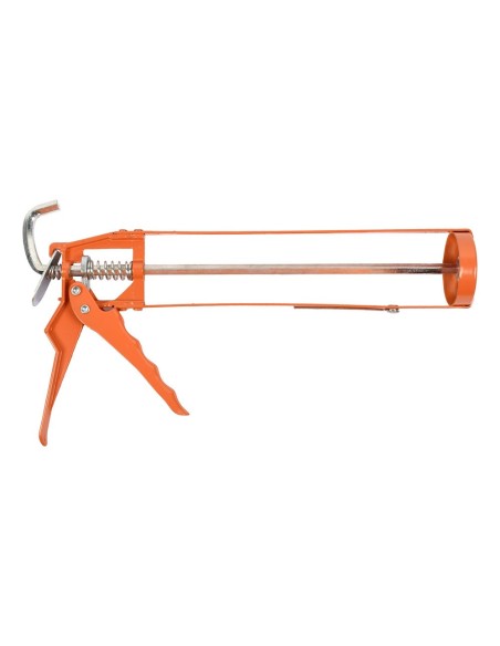 PISTOLA SILICONA SKELETO TOMISA NARANJA