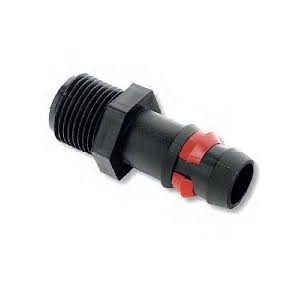 CONEXION DE 16 mm CON ROSCA DE 20 mm GOTEO
