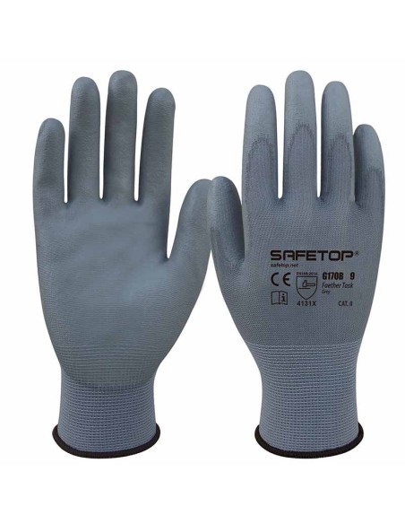 GUANTE GRIS SAFETOP