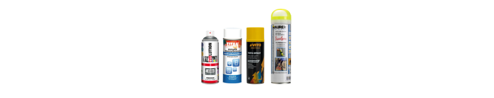 Pinturas en spray