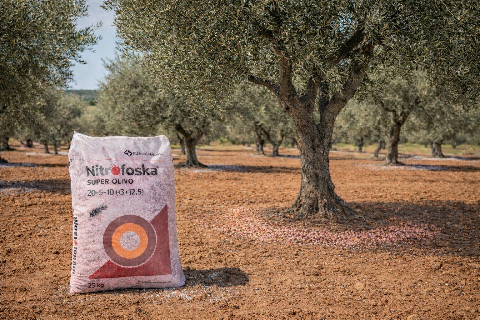 Nitrofoska, por que elegir el mejor abono para Olivar